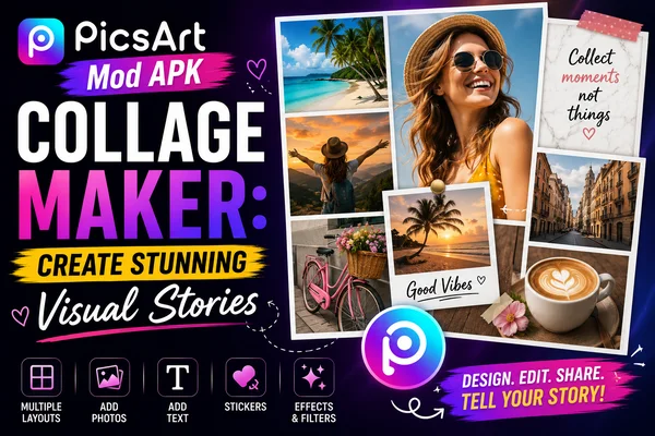 PicsArt Mod APK Collage Maker: Create Stunning Visual Stories