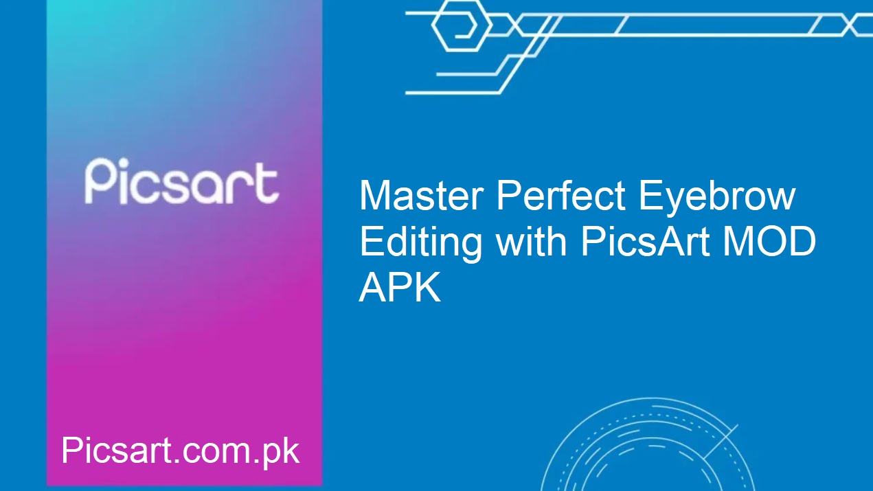 PicsArt Eyebrow Editing
